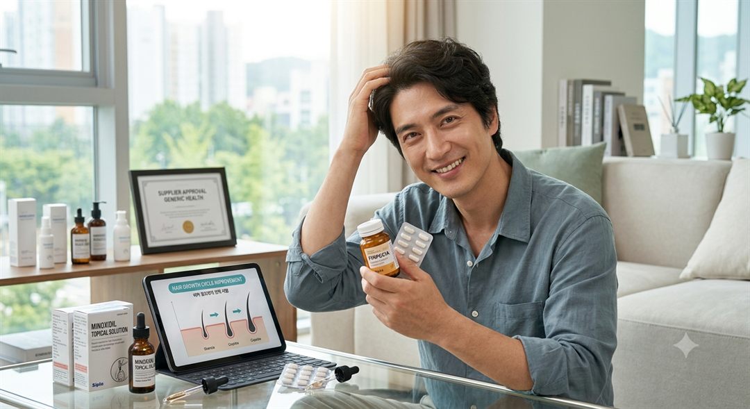 탈모 고민 사례와 인도 제네릭의 비밀