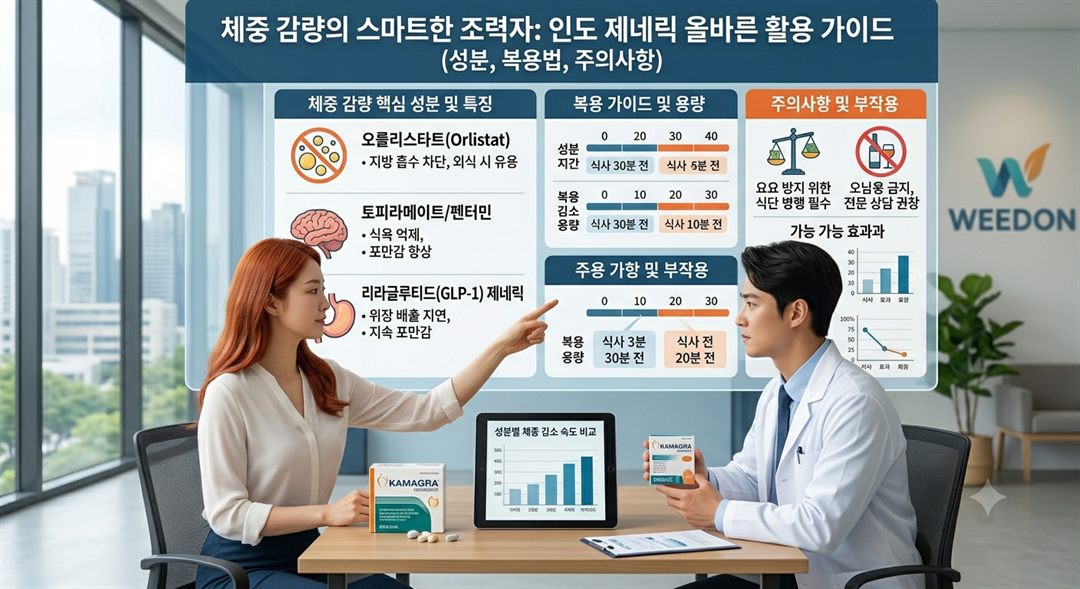 체중감량의 숨은 조력자, 인도 제네릭